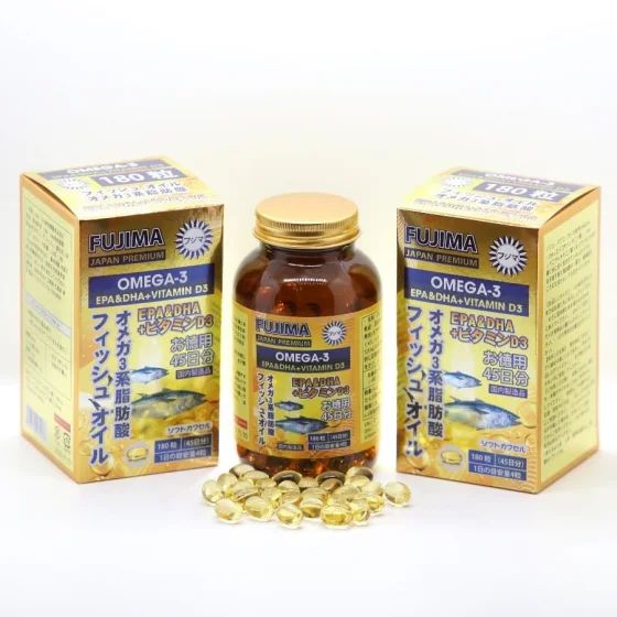 OMEGA-3. EPA&DHA+VITAMIN D3 (45 дней)