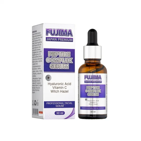 Peptide complex serum + Hyaluronic Acid, Vitamine C, Witch Hazel. 30мл