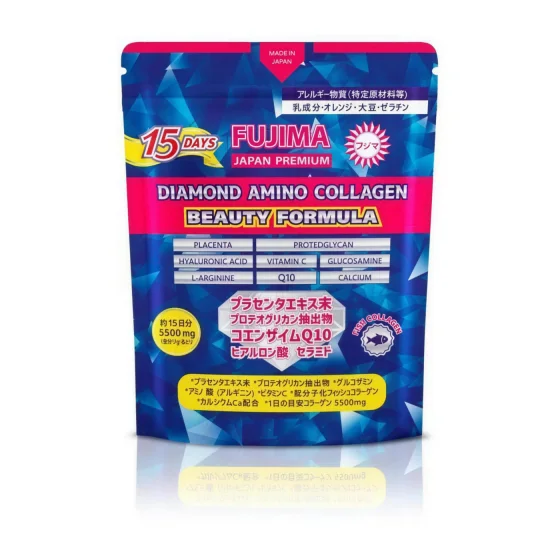 Fujima Diamond Amino Collagen 5500 мг, 15 дней