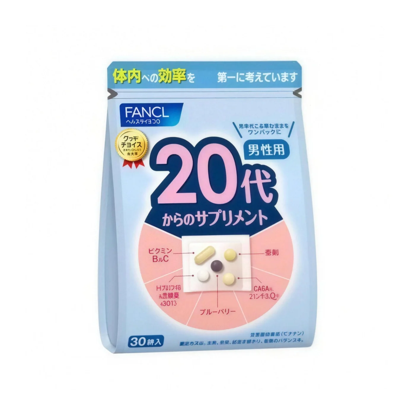 Fancl базовый комплекс для мужчин после 20