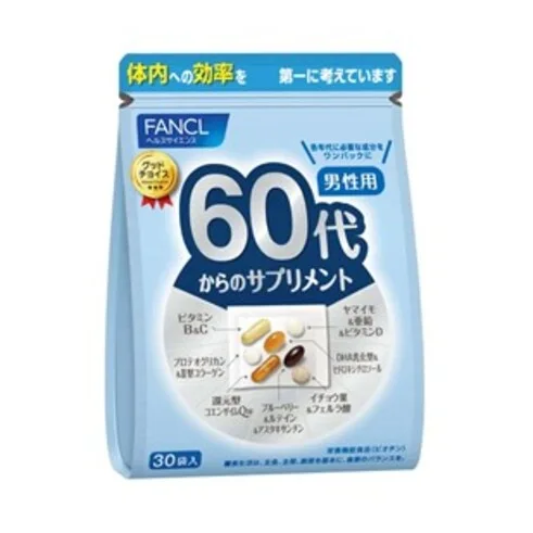 Fancl базовый комплекс "для мужчин после 60" (30 дн.)