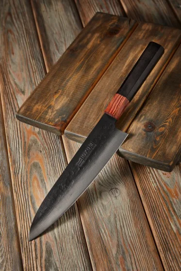 GYUTO - ШЕФ-НОЖ (67-слойная дамасская сталь) — фото 3