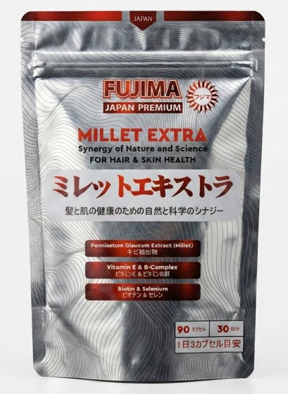FUJIMA MILLET EXTRA (Миллет Экстра) 90капсул на 30дней (3шт. в день)