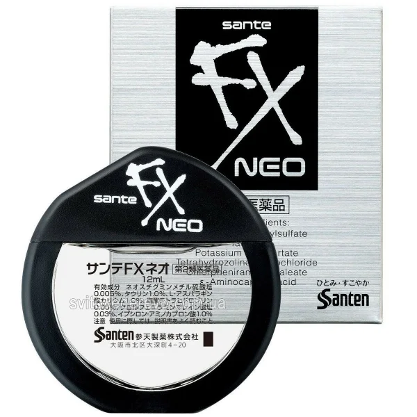 Капли для глаз Sante FX Neo (12мл)