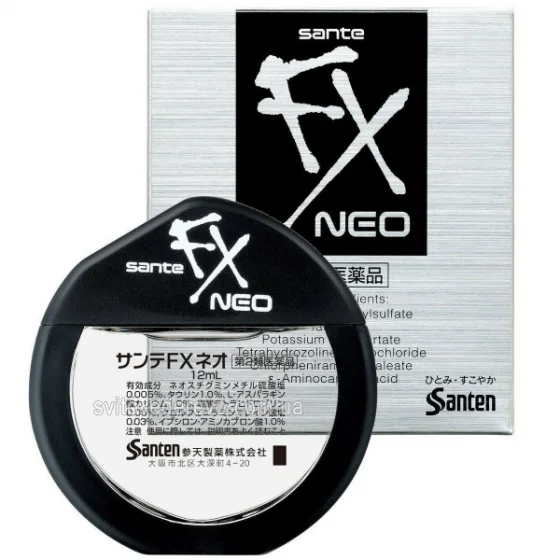 Капли для глаз Sante FX Neo (12мл)